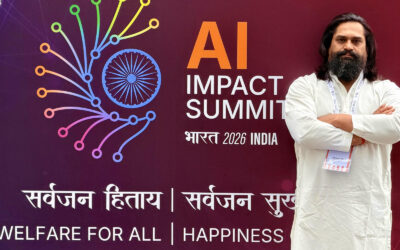 Artificial Intelligence, Spirituality, and the Sacred Stewardship of Water and Energy By Yogi Priyvrat Animesh FOUNDER OOJ FOUNDATION