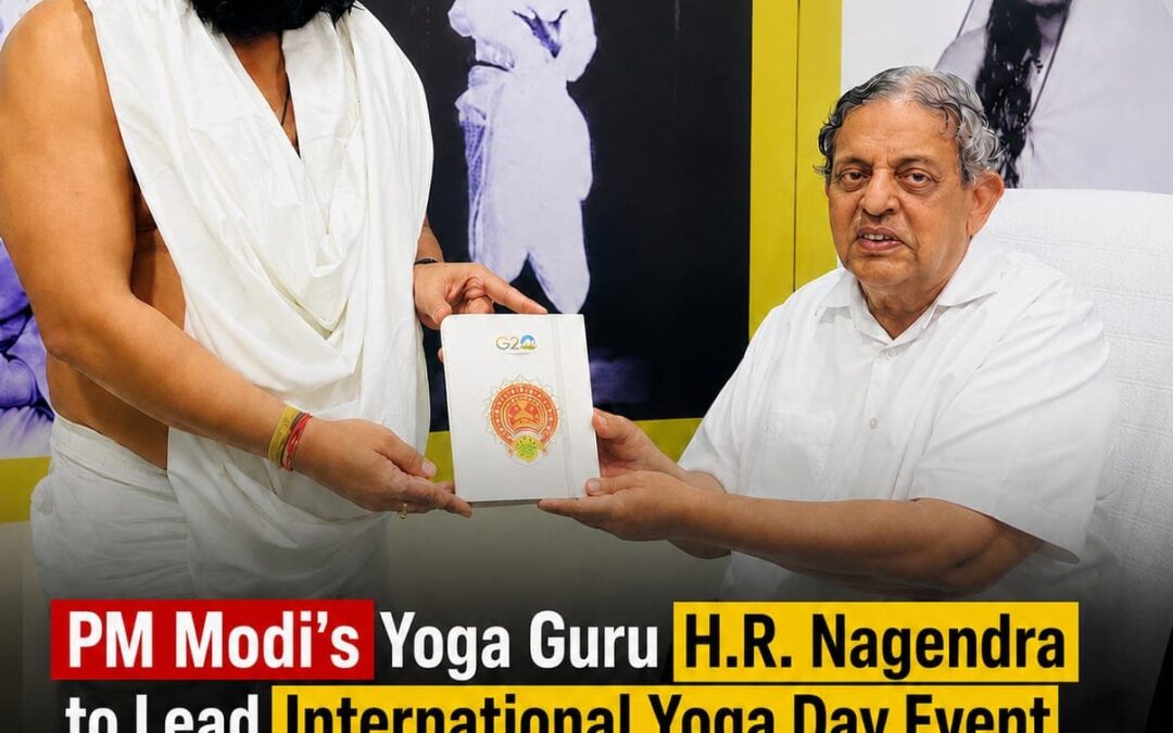 PM Modi’s Yoga Guru Dr. H.R. Nagendra Joins Spiritual Dialogue with Yogi Priyavrat Animesh as New York’s Times Square Prepares for a Global Yoga Celebration